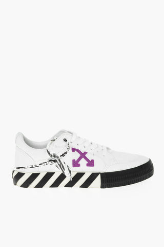Canvas NEW ARROW LOW VULCANIZED Sneakers with Contrasting Details