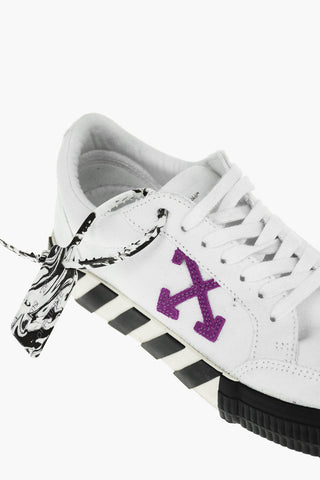 Canvas NEW ARROW LOW VULCANIZED Sneakers with Contrasting Details