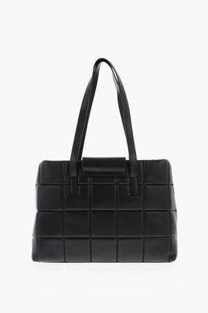 LOVE Borsa Tote Imbottita in Ecopelle