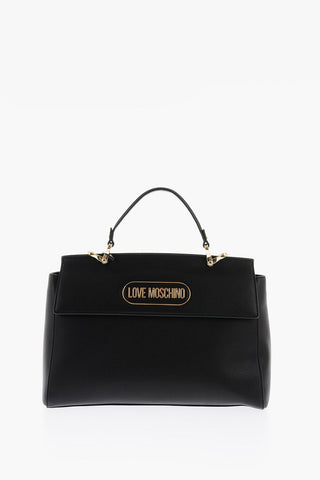 LOVE Faux Leather Bag with Removable Strap