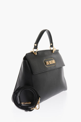 LOVE Faux Leather Bag with Removable Strap
