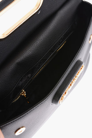 LOVE Faux Leather Bag with Removable Strap