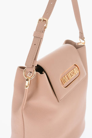LOVE Schultertasche Aus Kunstleder Mit Goldenem Logo