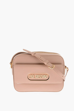 LOVE Borsa Camera in Ecopelle Martellata con Maxi Tasca