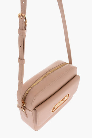LOVE Borsa Camera in Ecopelle Martellata con Maxi Tasca