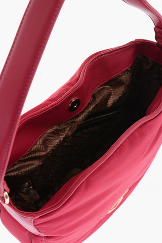 LOVE Faux Leather Details Bag with Removable Shoulder Strap