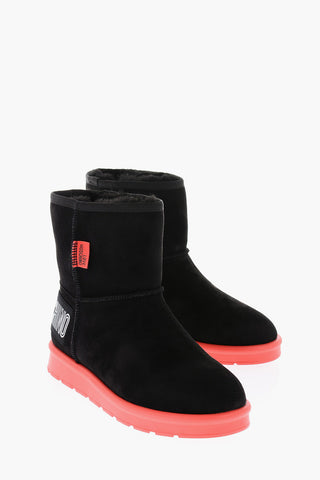 LOVE Ugg boots WINTER 30 ecopelle con Suola a Contrasto