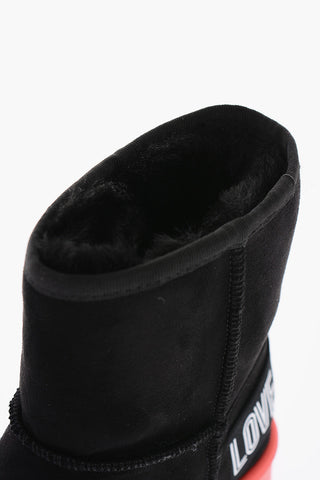 LOVE ecoleather WINTER 30 Ugg boots with Contrasting Sole