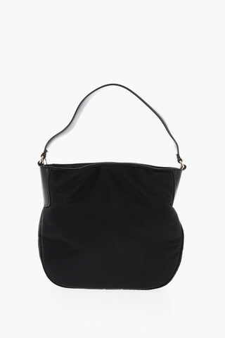 LOVE Solid Nylon Bag with Gold Logo