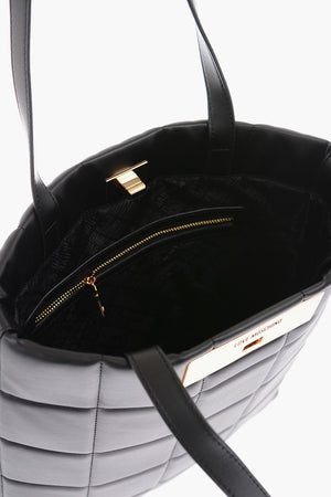 LOVE borsa a spalla in ecopelle trapuntata