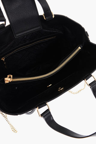 Borsa Rettangolare in Ecopelle con Maxi Tasca a Toppa