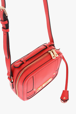 LOVE faux leather crossbody bag
