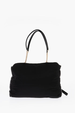 LOVE Borsa con Doppio Manico e Logo in Rilievo