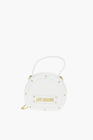 LOVE Quilted Round Handbag