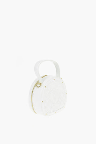 LOVE Quilted Round Handbag