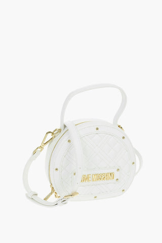 LOVE Quilted Round Handbag
