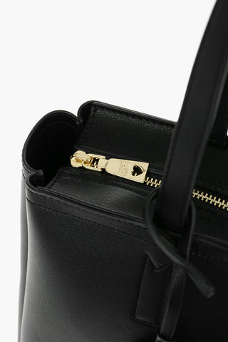 LOVE Faux Leather BONDED Tote Bag with Golden Embossed Logo