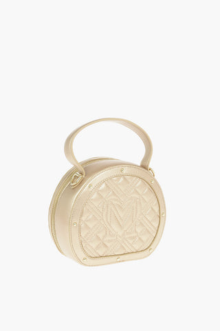 LOVE Quilted Round Handbag