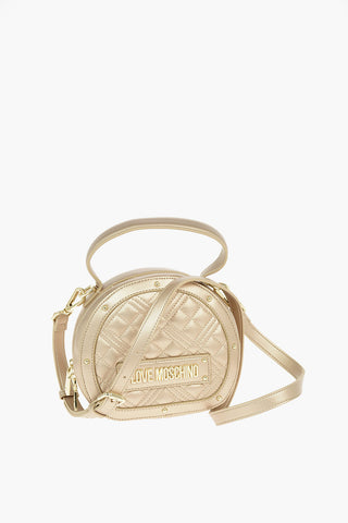 LOVE Quilted Round Handbag