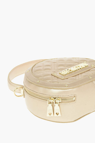 LOVE Quilted Round Handbag