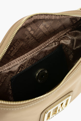 LOVE Maxi Marsupio con Finiture in Pelle Vegan e Dettagli Dorati