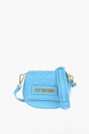 LOVE Mini Borsa a Tracolla in Pelle Vegan con Dettagli Trapuntati