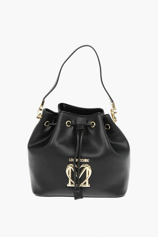 LOVE Borsa a Secchiello con Corda Intrecciata