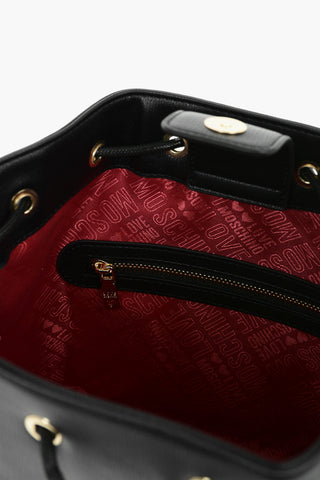 LOVE Borsa a Secchiello con Corda Intrecciata