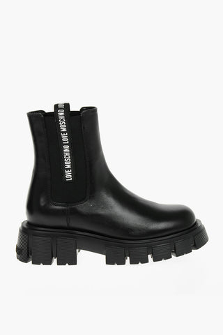 LOVE 4.5cm Leather TASSEL50 Chelsea boots with Tank Sole