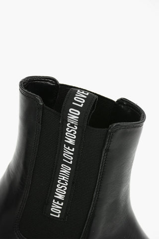 LOVE 4.5cm Leather TASSEL50 Chelsea boots with Tank Sole
