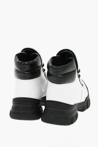 LOVE Cracked Leather TREK45 Hiking Boots