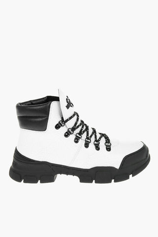LOVE Cracked Leather TREK45 Hiking Boots