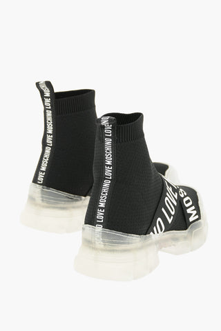 LOVE 4cm Braided Logoed Band TREK45 Sock Sneakers
