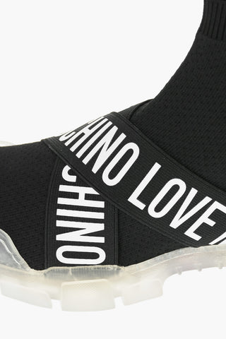 LOVE 4cm Braided Logoed Band TREK45 Sock Sneakers
