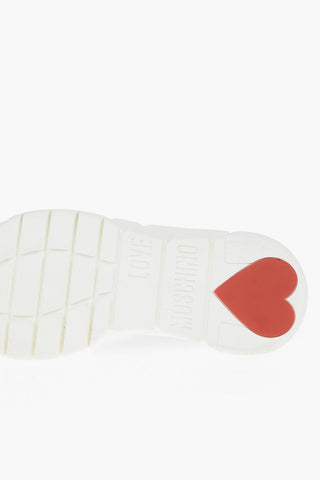 LOVE Embossed Logo RUNNING35 High-Top Sock Sneakers
