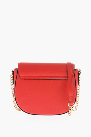 LOVE Faux Leather Bag with Chain Strap