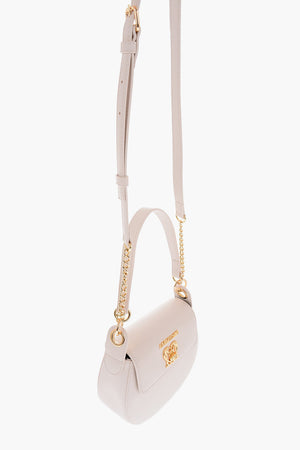 LOVE Mini Saddle Bag aus Kunstleder mit goldenem Turn-Lock-Verschluss