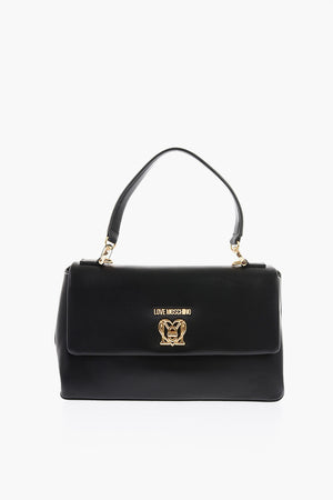 LOVE Borsa a Mano in Ecopelle con Tracolla Removibile