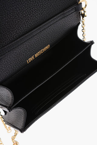 LOVE Animal Effect Faux Leather POLY Mini Saddle Bag