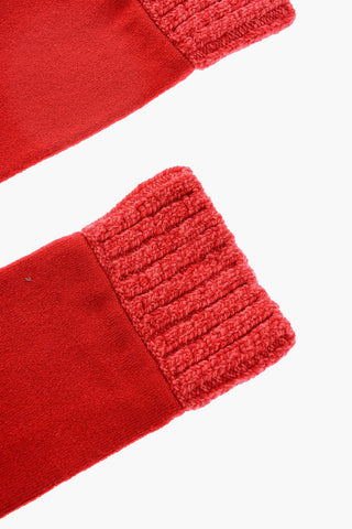 MM6 Long Socks with Knitted Parts
