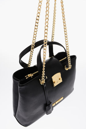 LOVE Borsa Tote LUCILLE in Ecopelle Martellata a Doppio Scomparto
