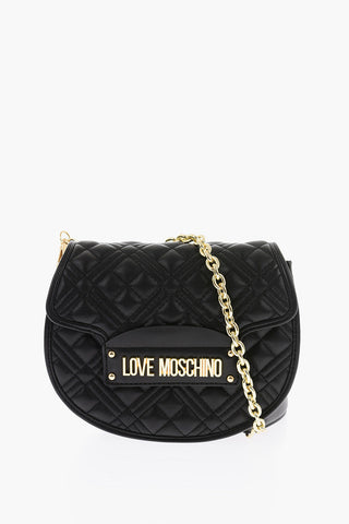 LOVE Borsa Saddle in Ecopelle Trapuntata