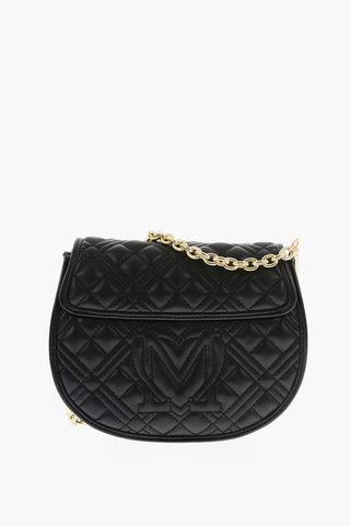 LOVE Borsa Saddle in Ecopelle Trapuntata