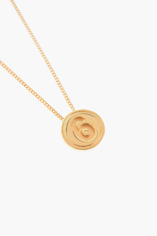 MM6 Collana in Ottone con Pendente