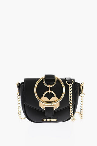 LOVE Removable Shoulder Strap Faux Leather Bracelet Bag 