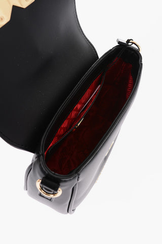 LOVE Removable Shoulder Strap Faux Leather Bracelet Bag 