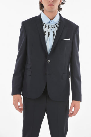 Blazer Foderata Monopetto Slim Fit