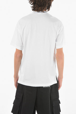 COUTURE T-Shirt Girocollo BARCODE in Cotone