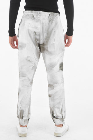 COUTURE! Paint Effect Print Joggers