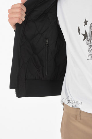 Side Logoed MILITARY Skinny Fit Bomber